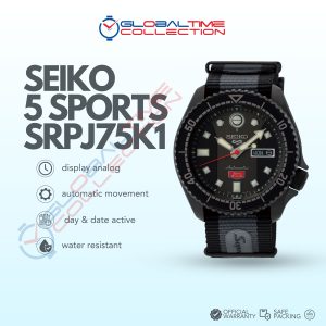 Jam Tangan Pria SEIKO 5 Sports Super Cub Limited SRPJ75K1 NATO Strap